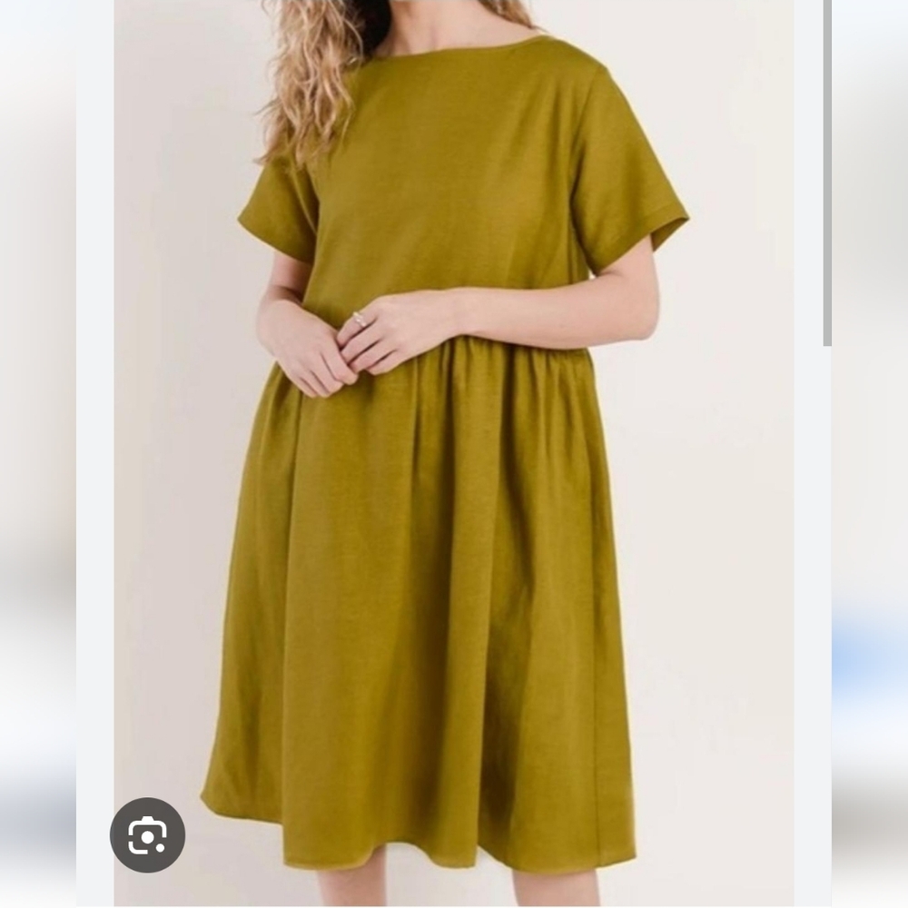 NWOT Tradlands Nico Dress Dried Tobacco